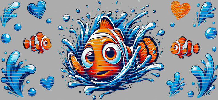16oz Finding Nemo-N8-78